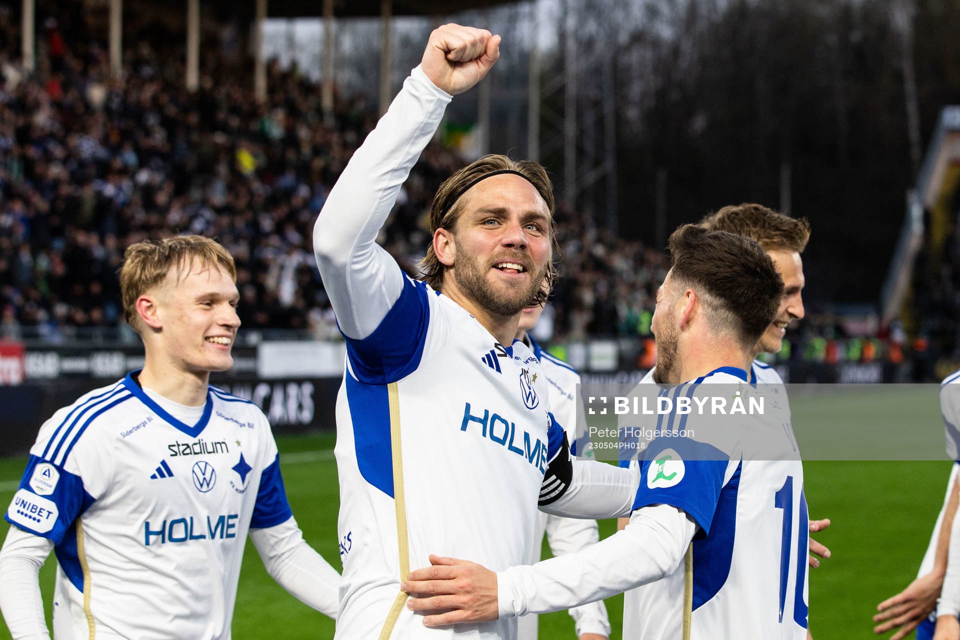 IFK Norrköpings Christoffer Nyman jublar