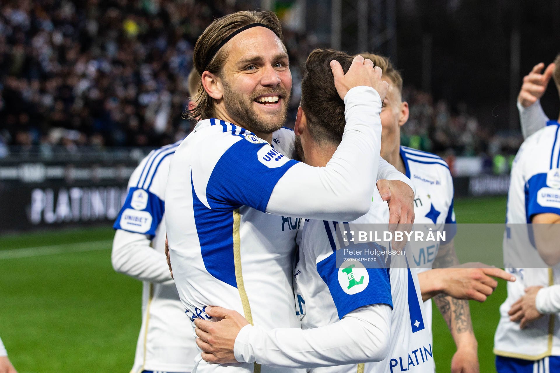 IFK Norrköpings Christoffer Nyman jublar