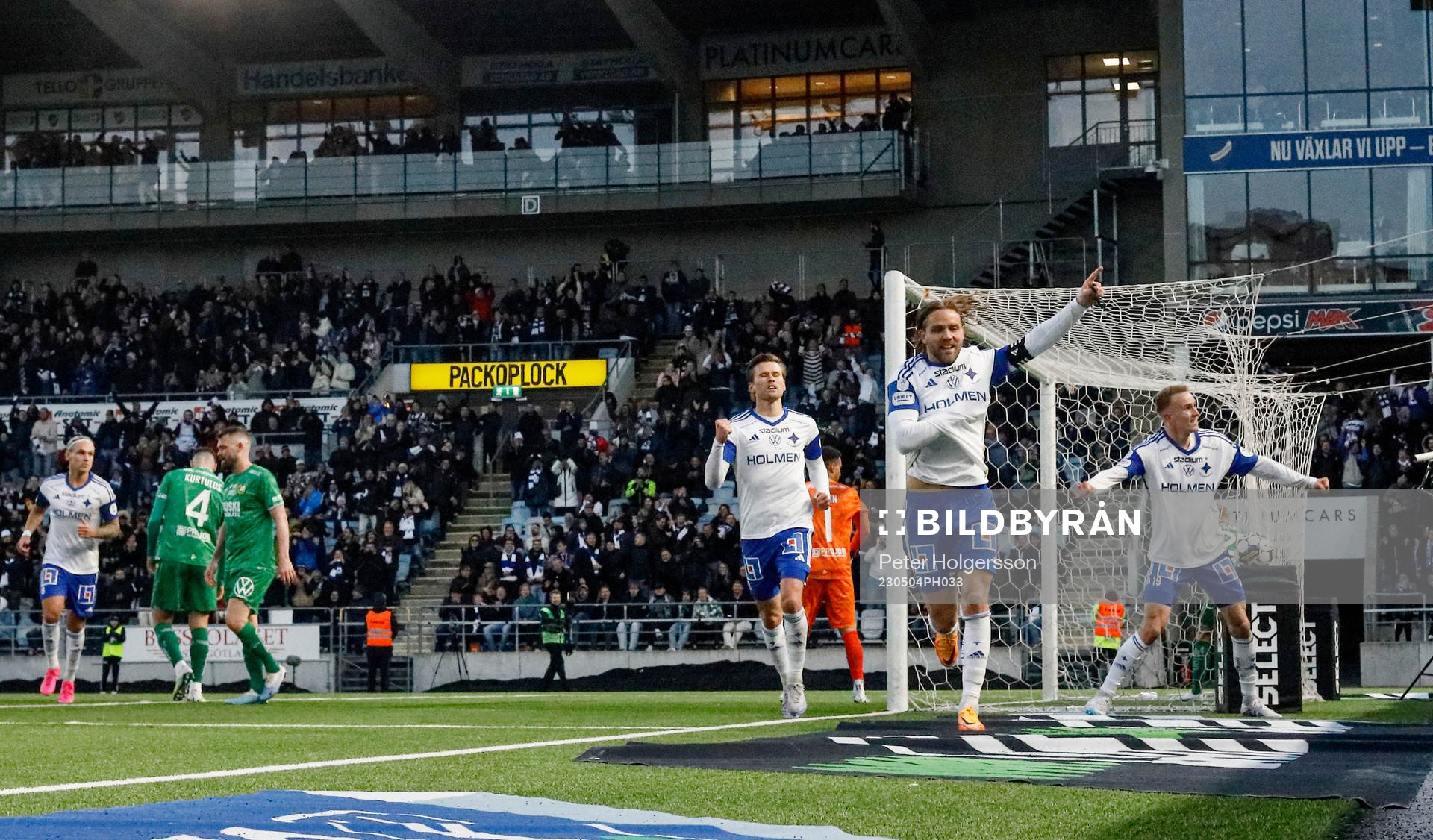 IFK Norrköpings Christoffer Nyman jublar