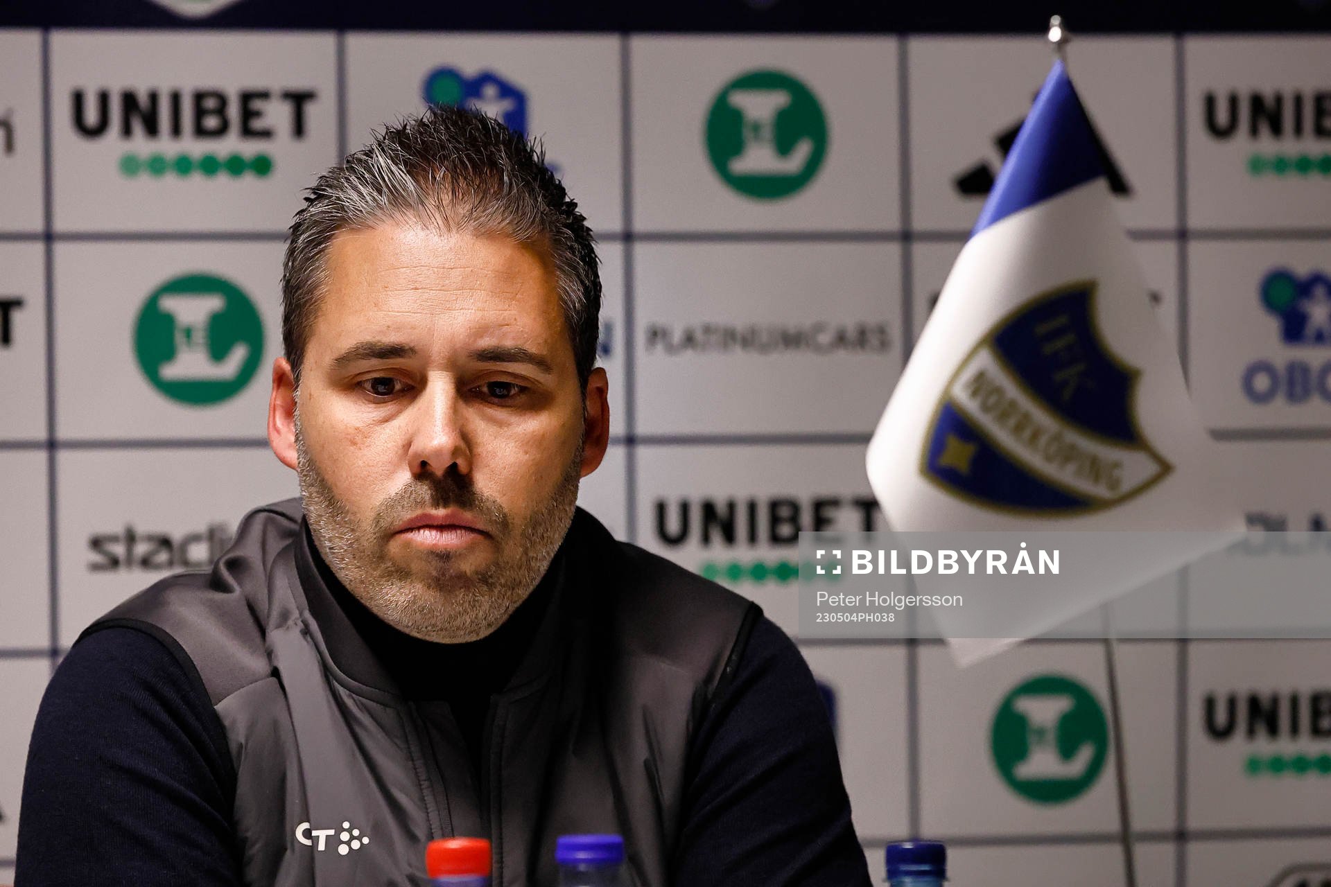 Hammarbys tränare Marti Cifuentes deppar
