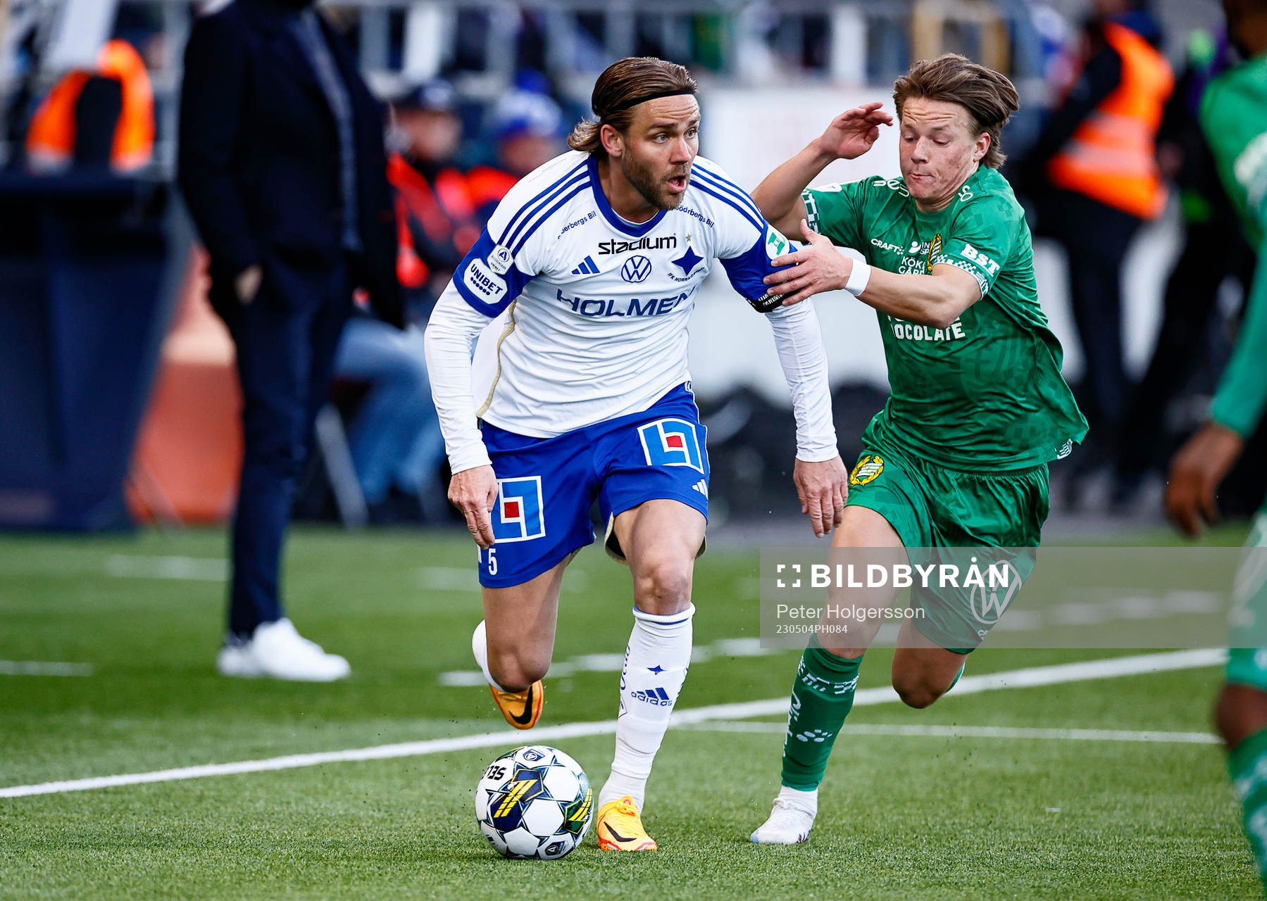 IFK Norrköpings Christoffer Nyman och Hammarbys August