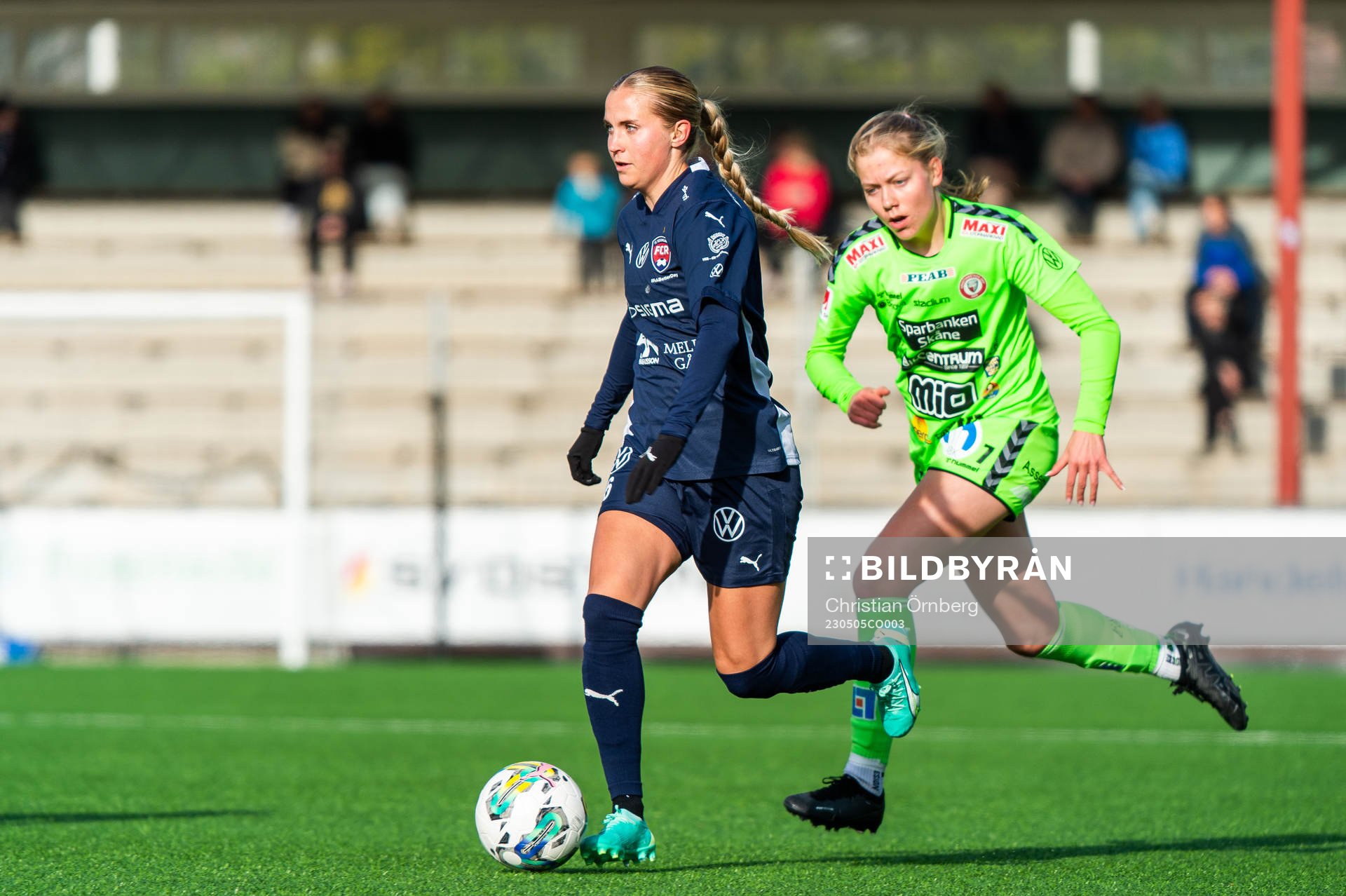 FC Rosengårds Ria Noora Minerva Öling och Kristianstads