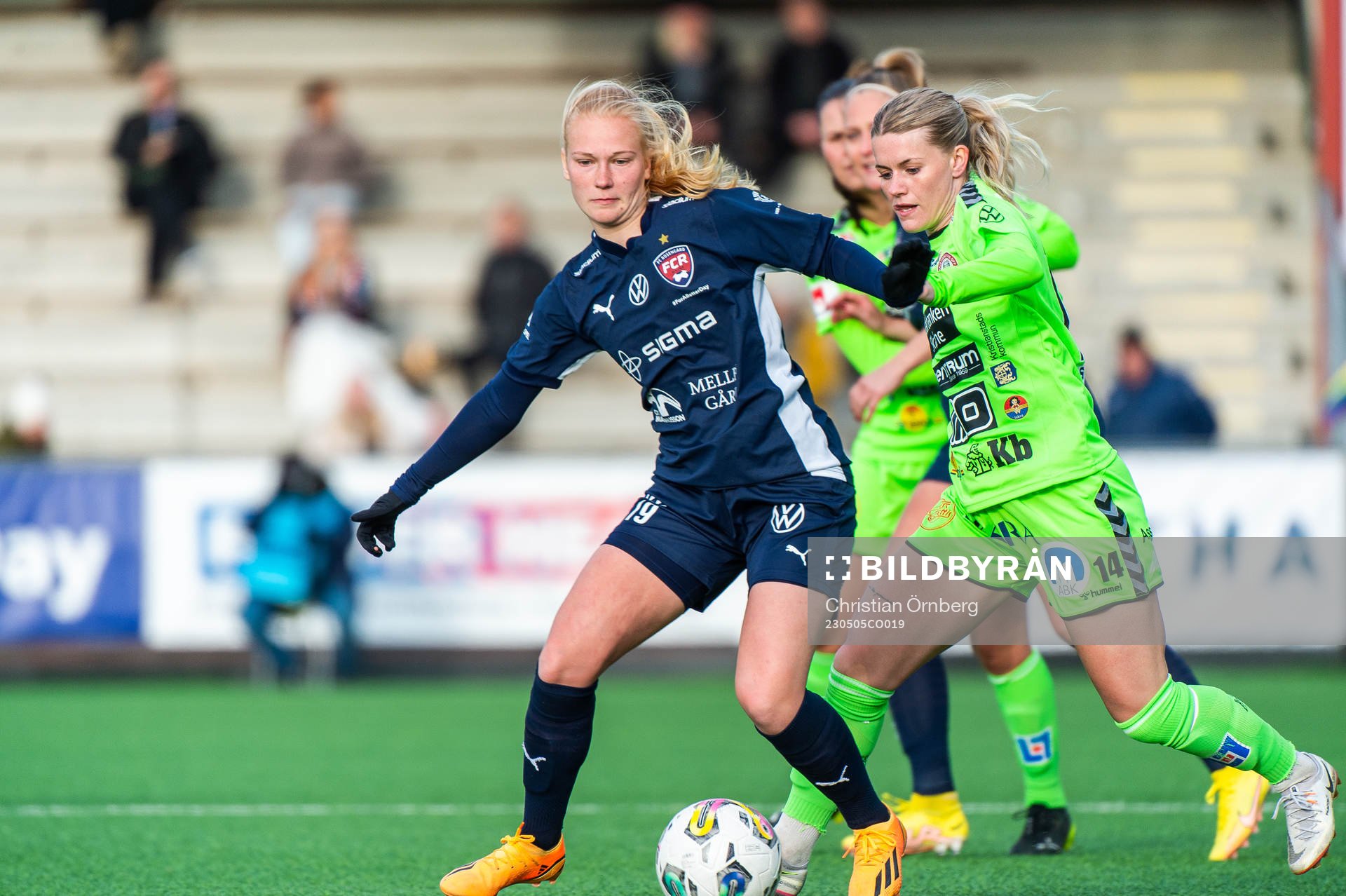 FC Rosengårds Sofie Bruun Bredgaard och Kristianstads