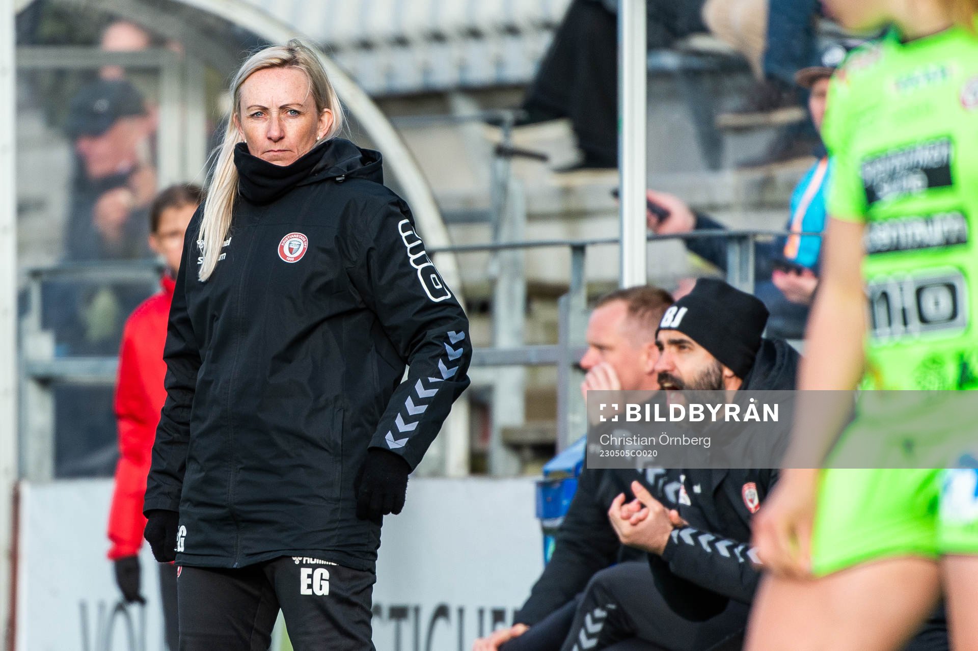 Kristianstads tränare Elisabet Gunnarsdottir