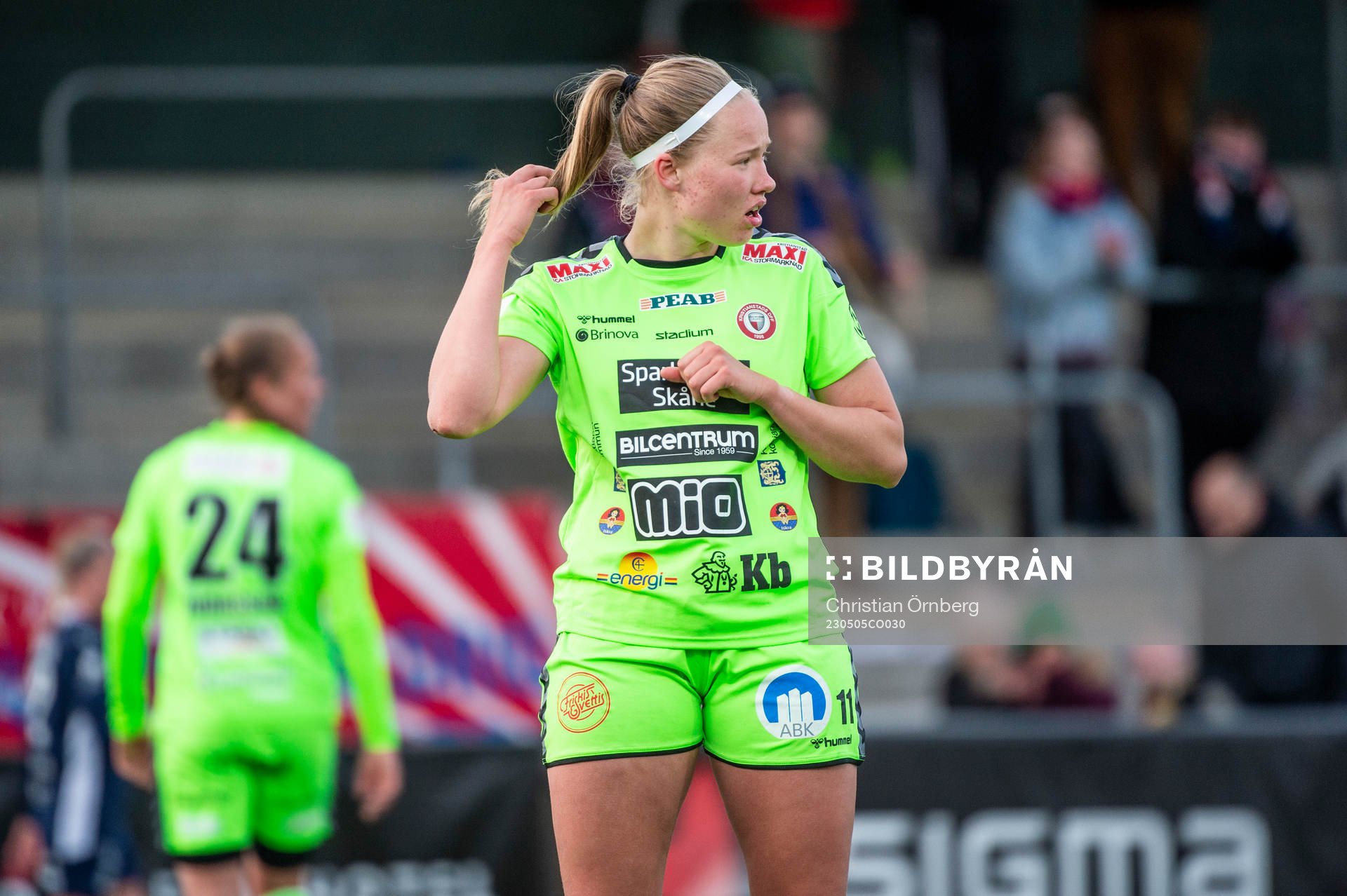 Kristianstads Hlin Eiriksdottir deppar