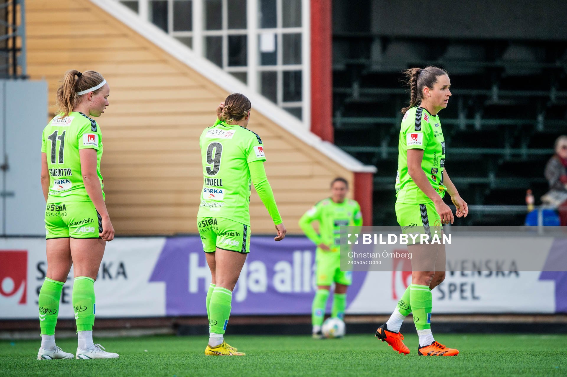 Kristianstads spelare deppar