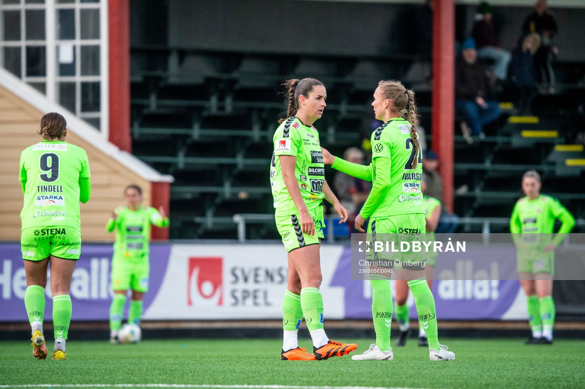Kristianstads spelare deppar