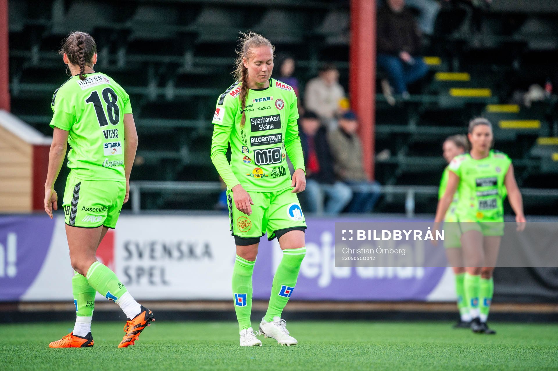 Kristianstads spelare deppar