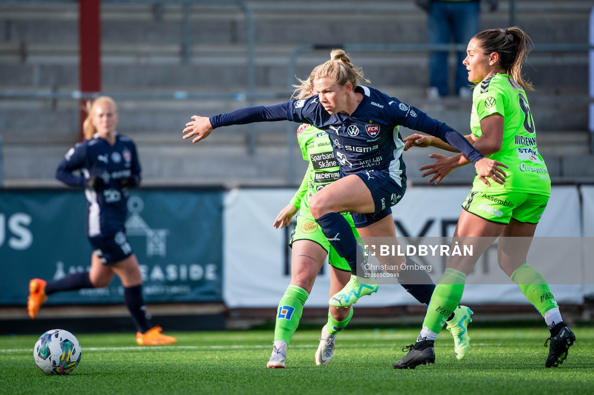 FC Rosengårds Jessica Wik mot Kristianstads Carly