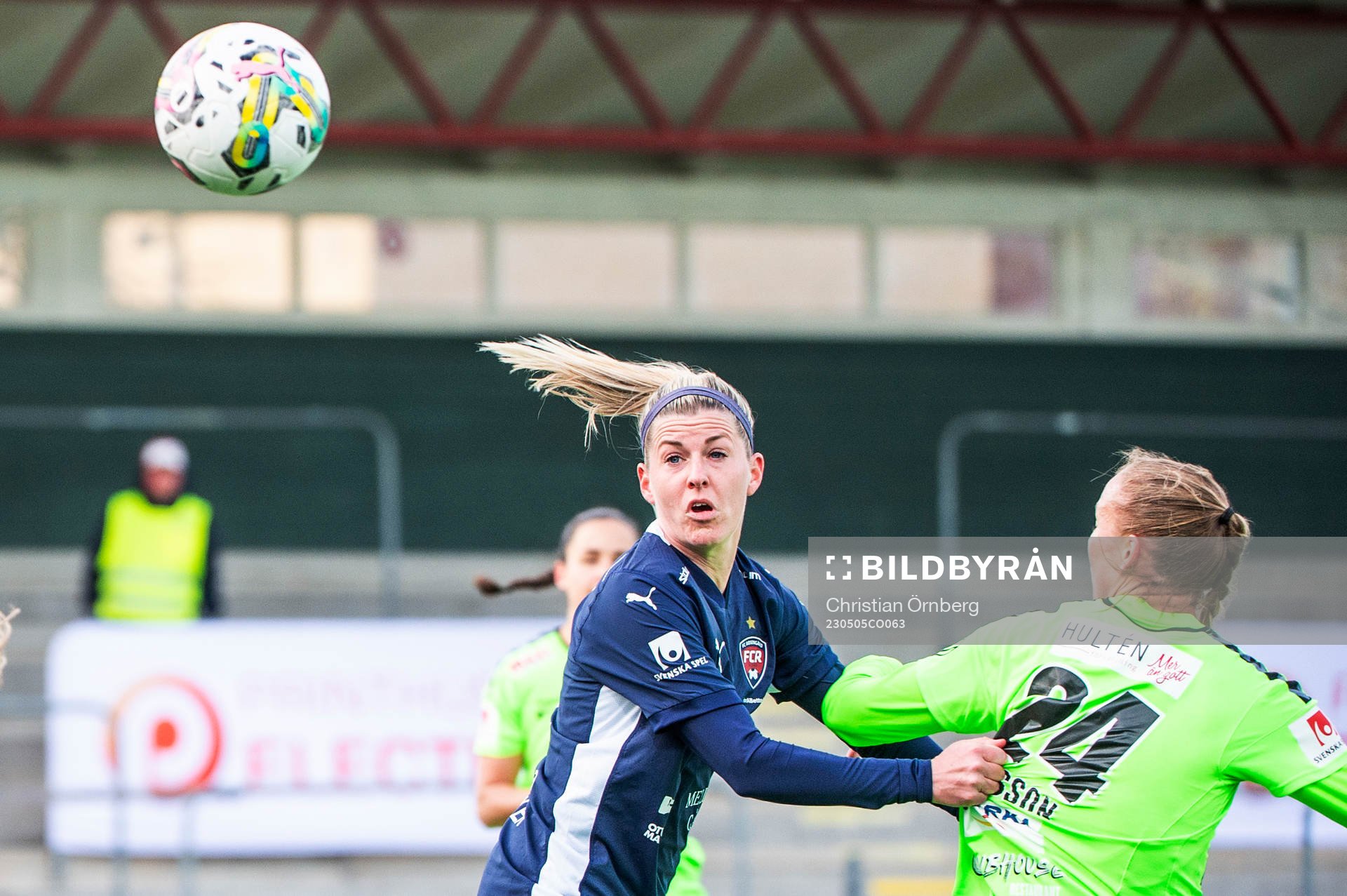 FC Rosengårds Olivia Schough mot Kristianstads Therese
