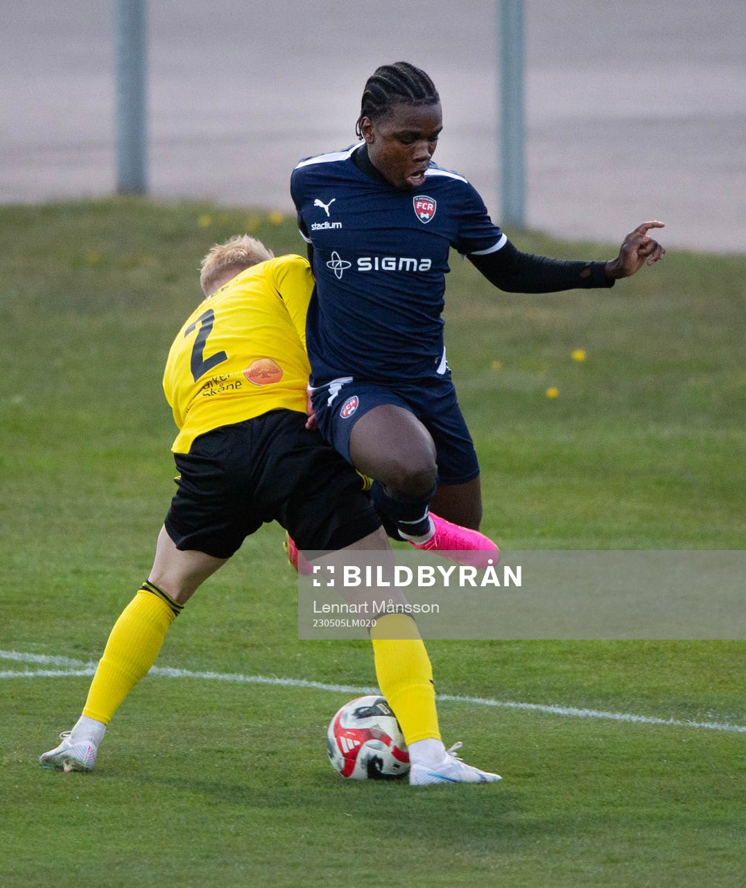 i matchen i division 2 mellan IFK Hässleholm och FC