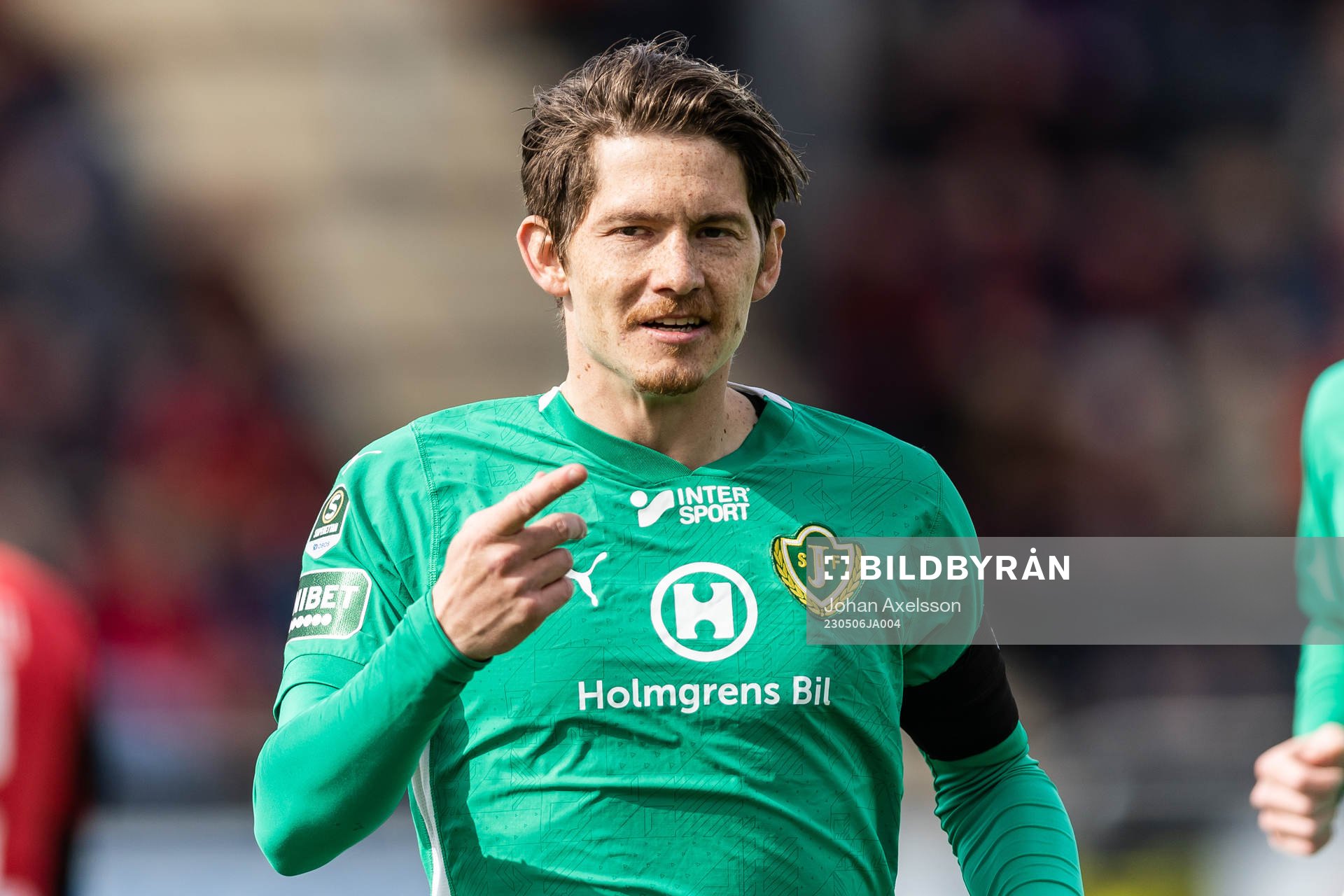 Jönköpings Södras Robin Book jublar