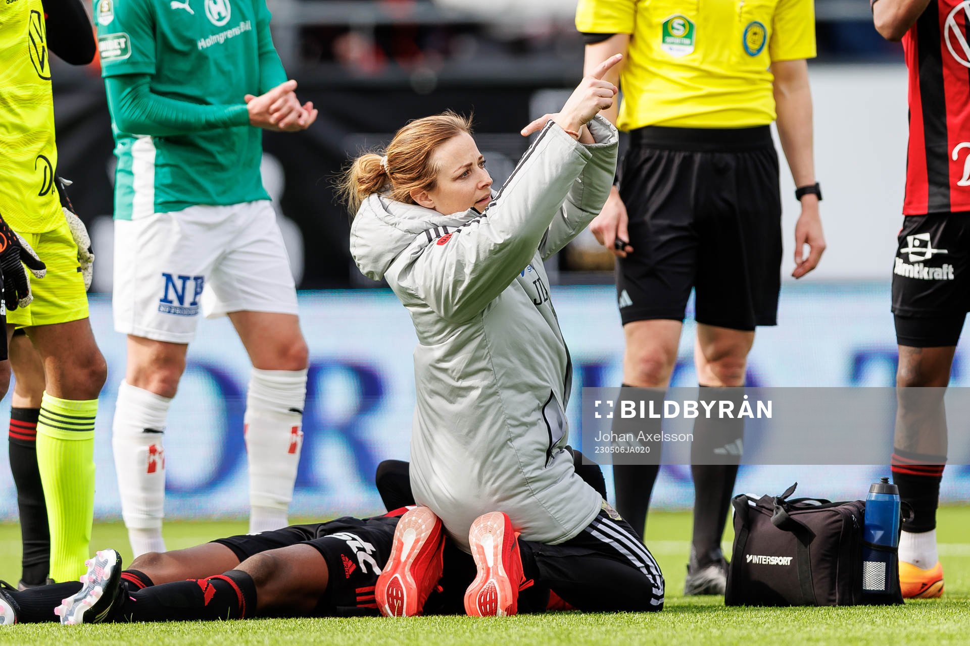 Östersunds fysio Jenny Larsson signalerar för byte av