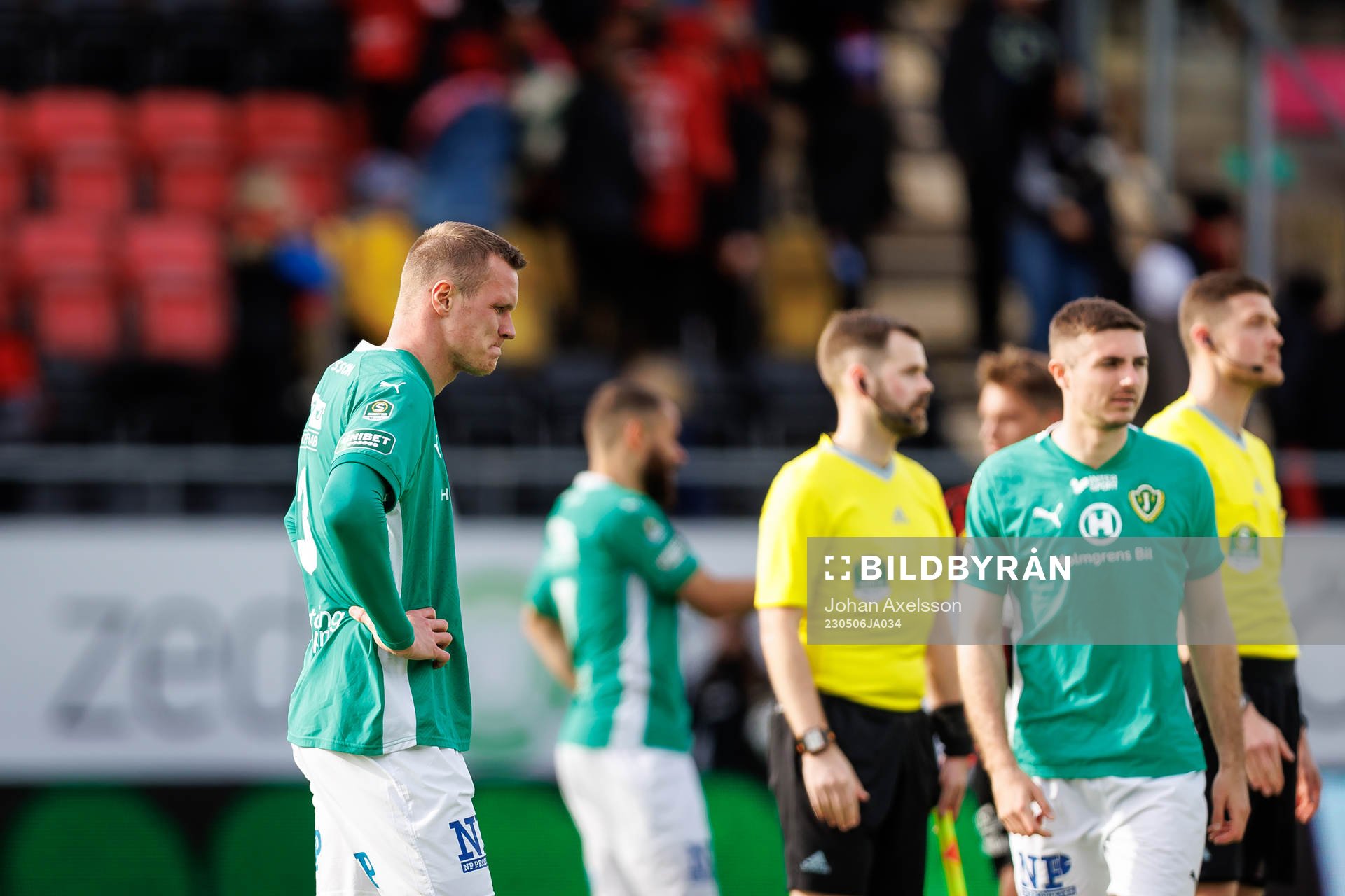 Jönköpings Södras Alexander Berntsson deppar
