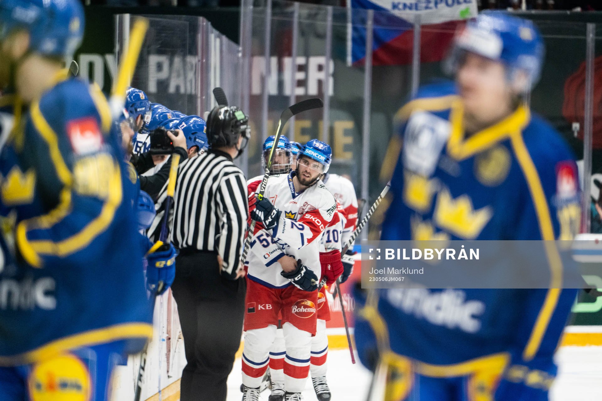 Michael Spacek of Czech Republic celebrates