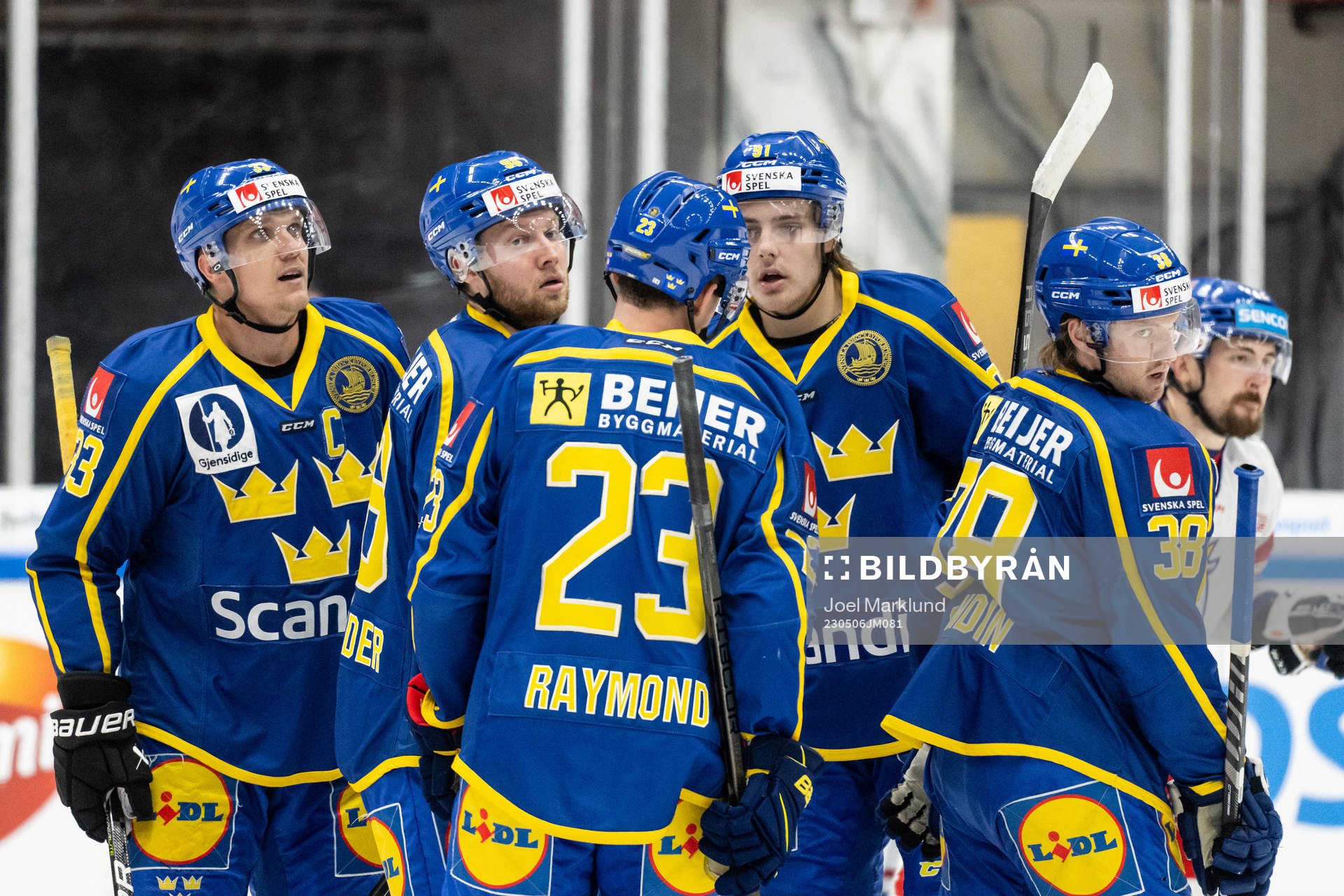 Jakob Silfverberg, Alexander Nylander, Lucas Raymond, Leo