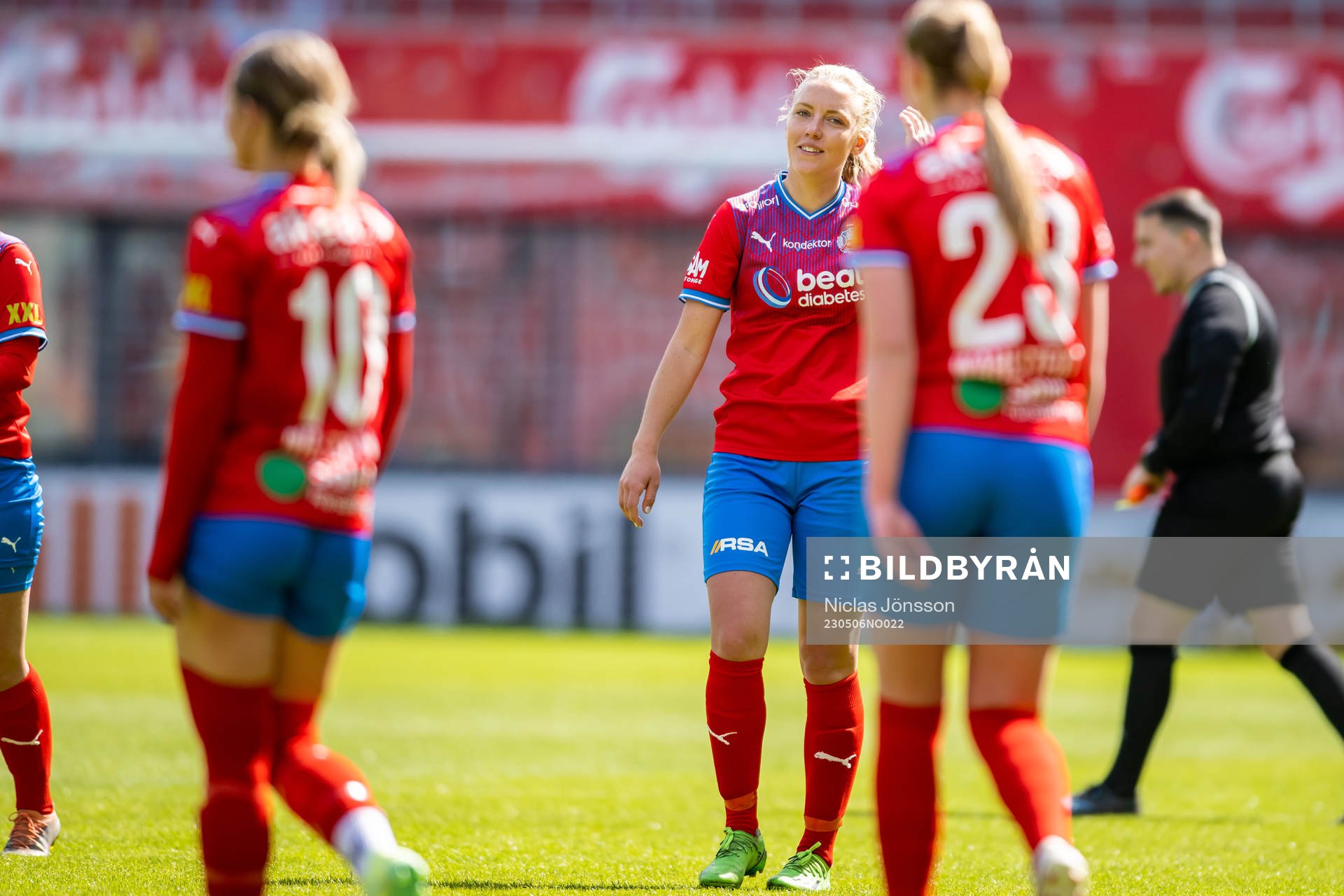 Helsingborgs Johanna Andersson jublar