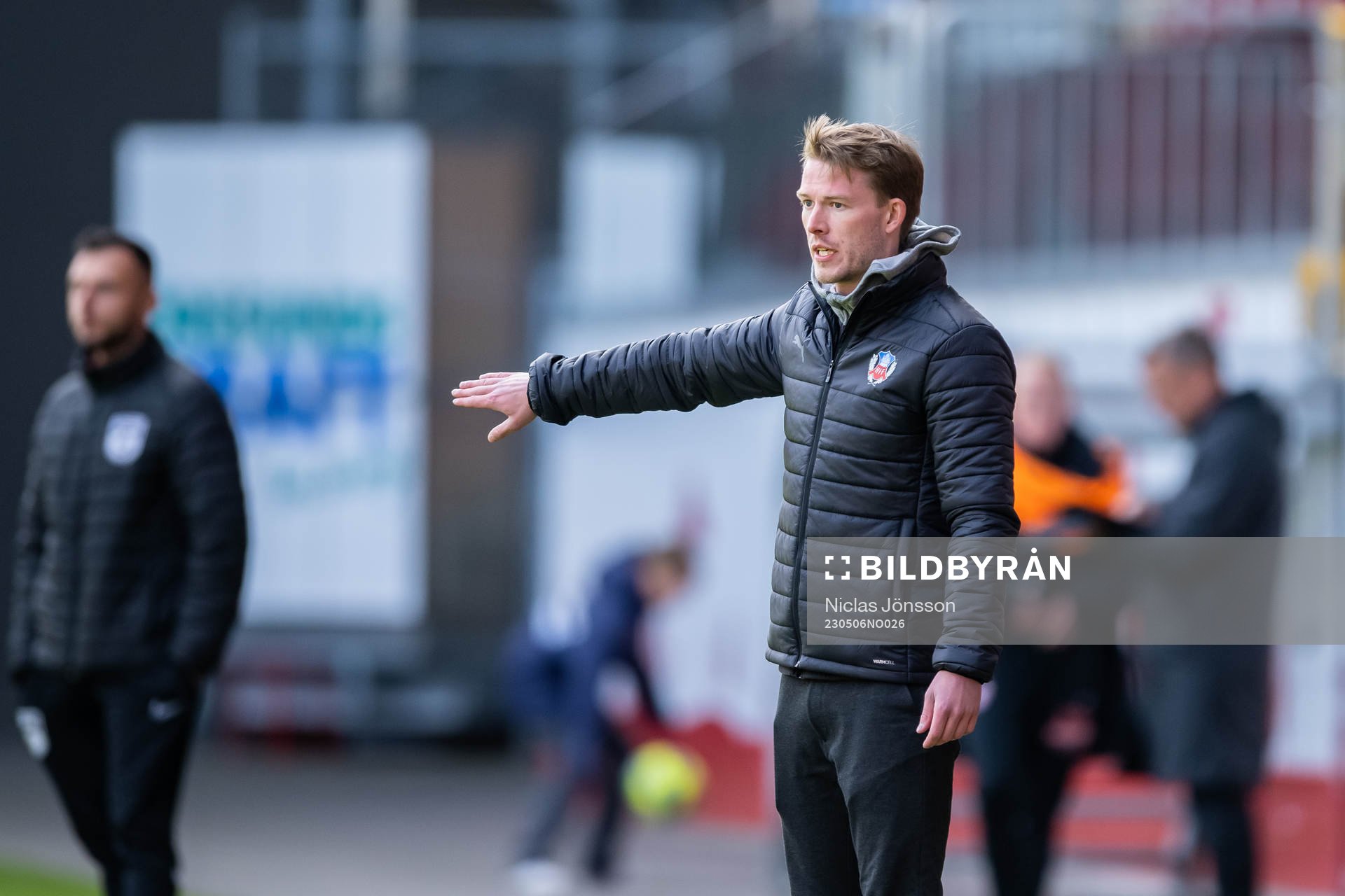 Helsingborgs tränare Kristoffer Schönbeck