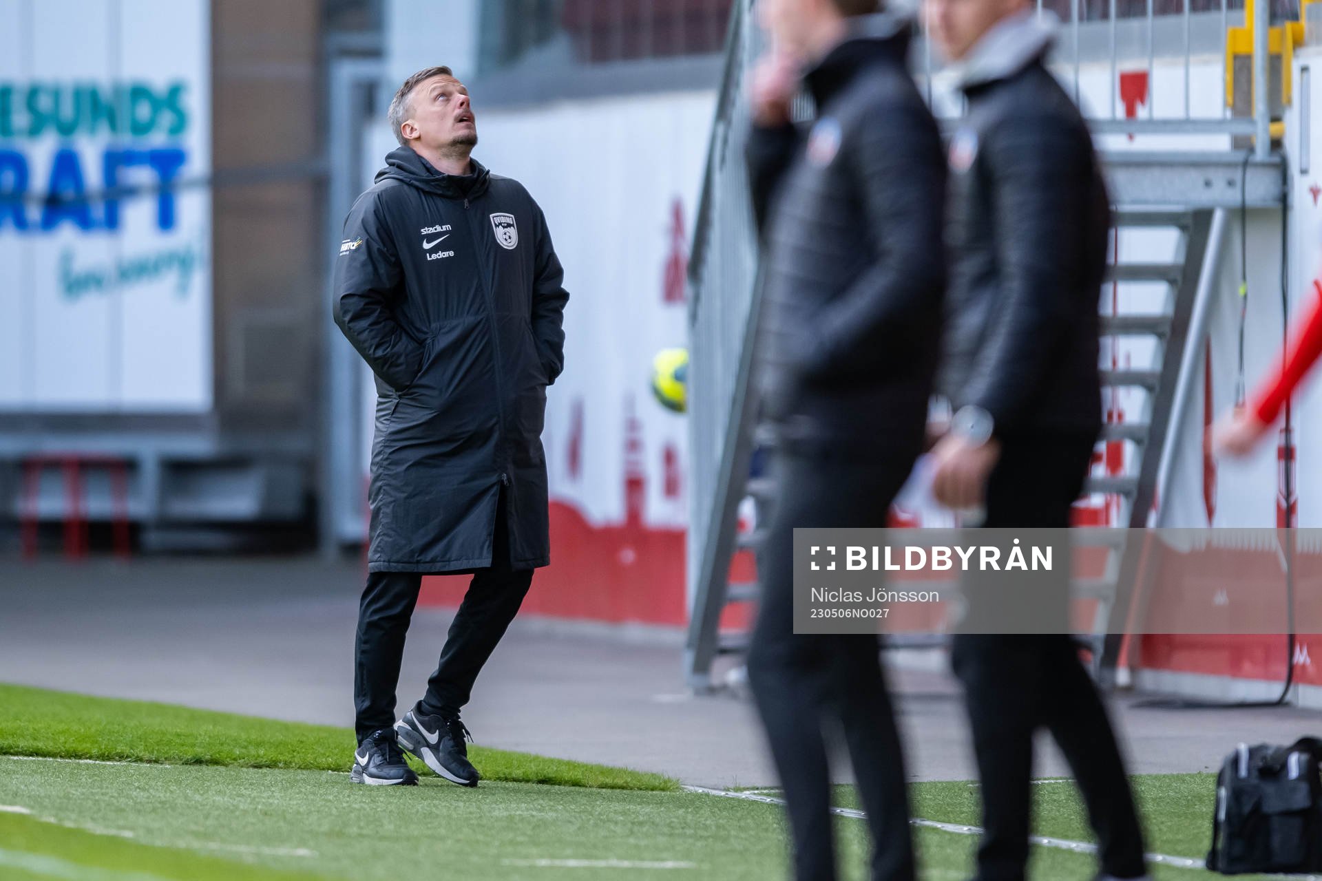 Qvidings tränare Torbjörn Sträng deppar