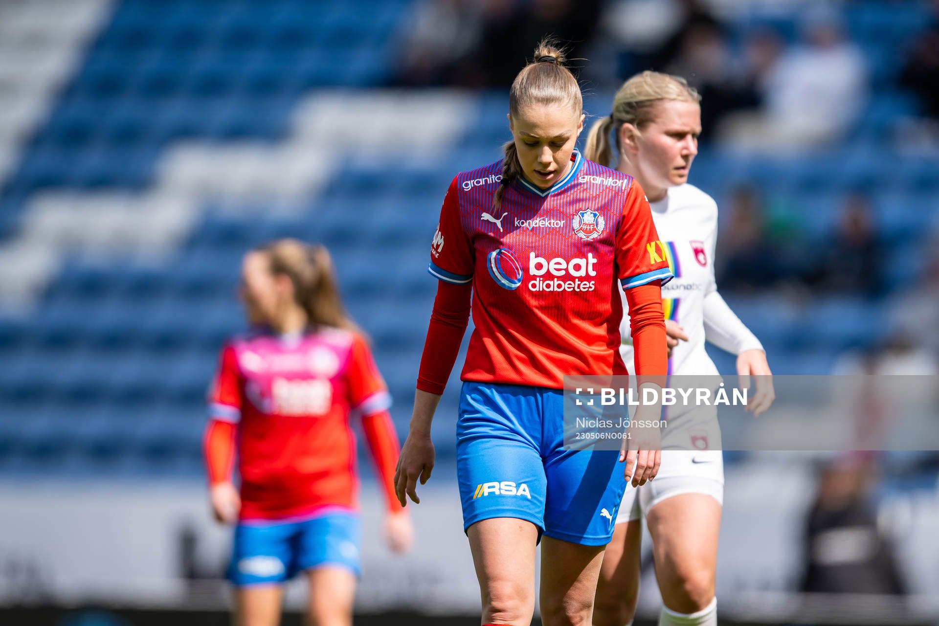 Helsingborgs Rebecka Winroth deppar