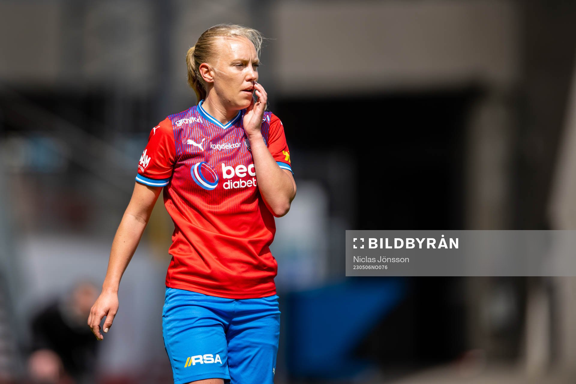 Helsingborgs Johanna Andersson deppar