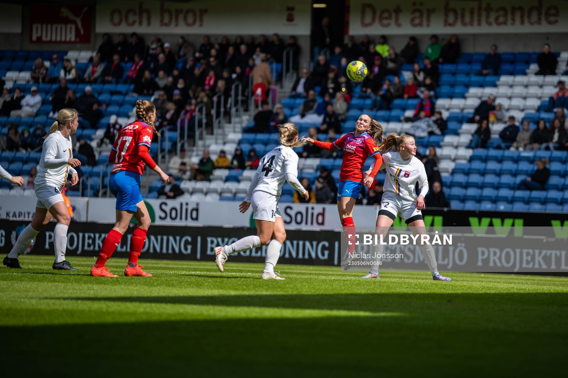 Helsingborgs Emma Krantz och Qvidings Johanna Lundberg