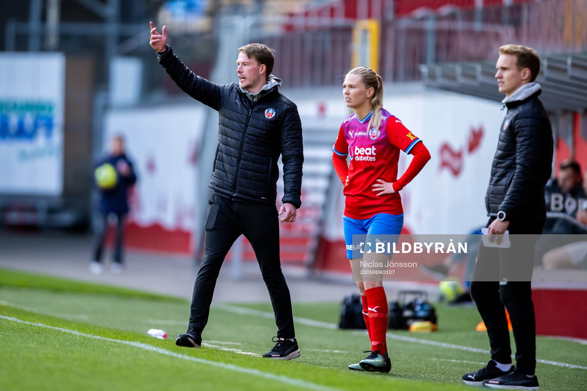 Helsingborgs tränare Kristoffer Schönbeck
