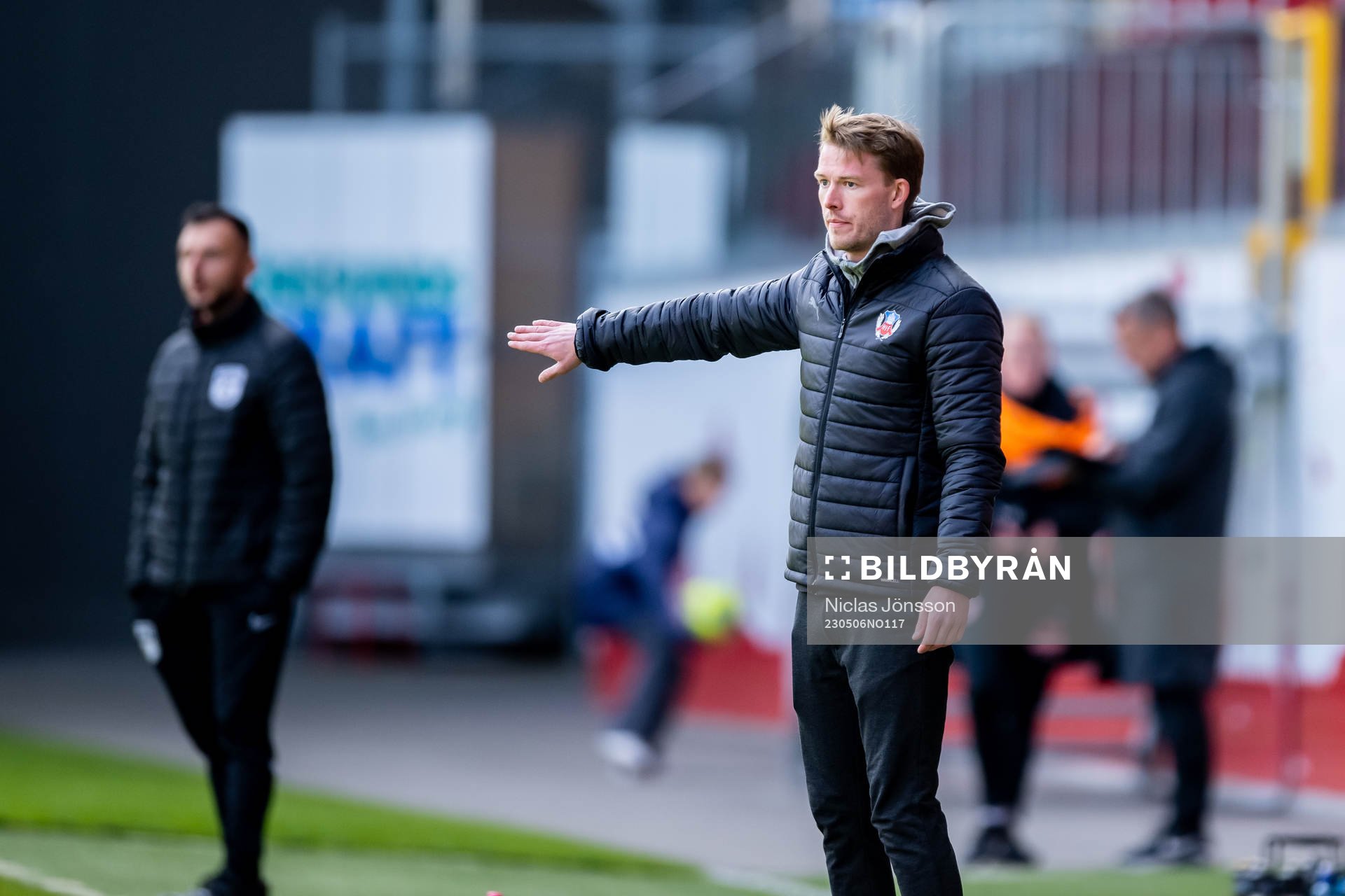 Helsingborgs tränare Kristoffer Schönbeck
