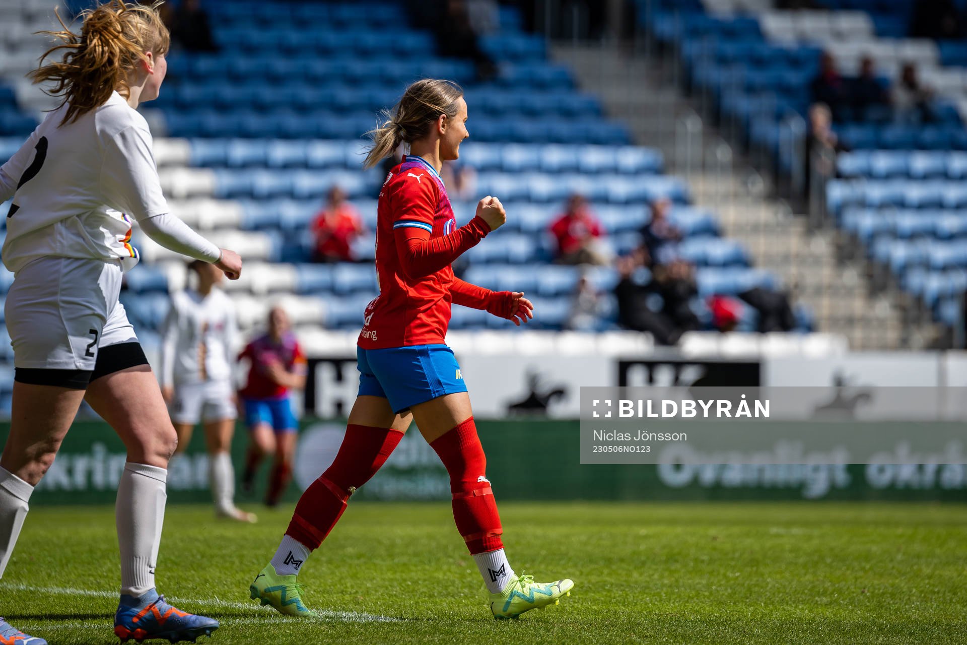 Helsingborgs Sanna Nilsson jublar
