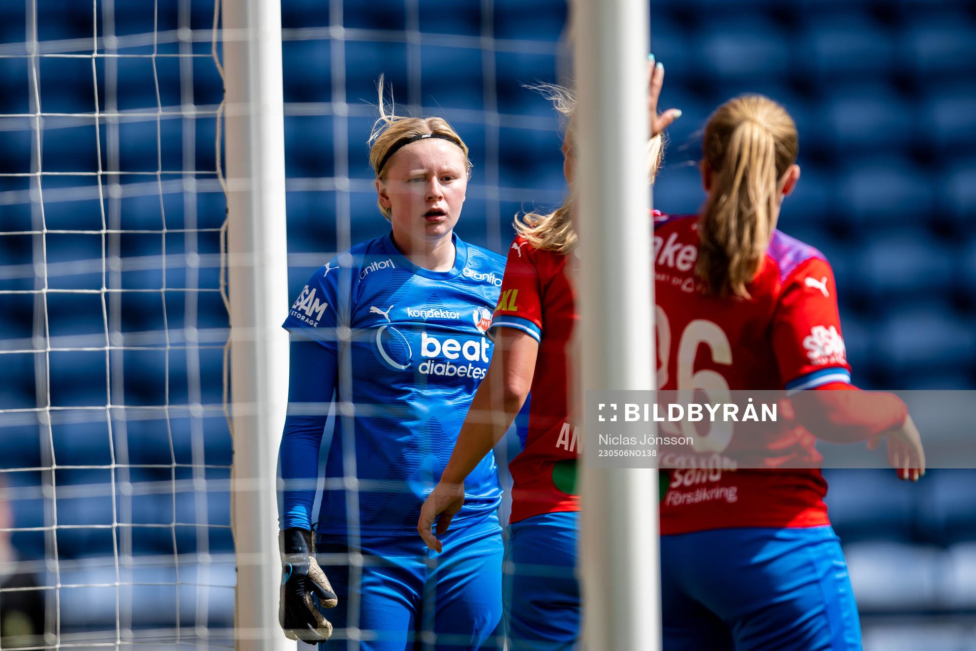 Helsingborgs målvakt Hannah Tegestål