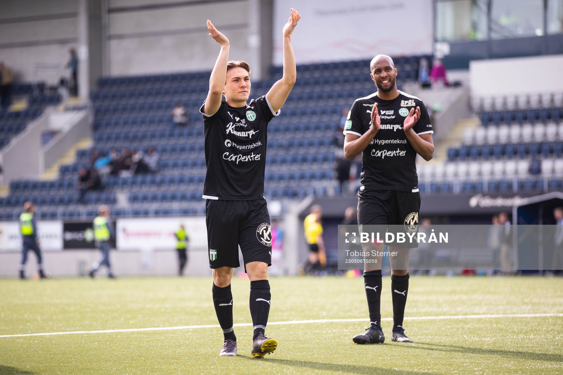 Västerås SKs Miguel Sandberg och Jabir Abdihakim Ali