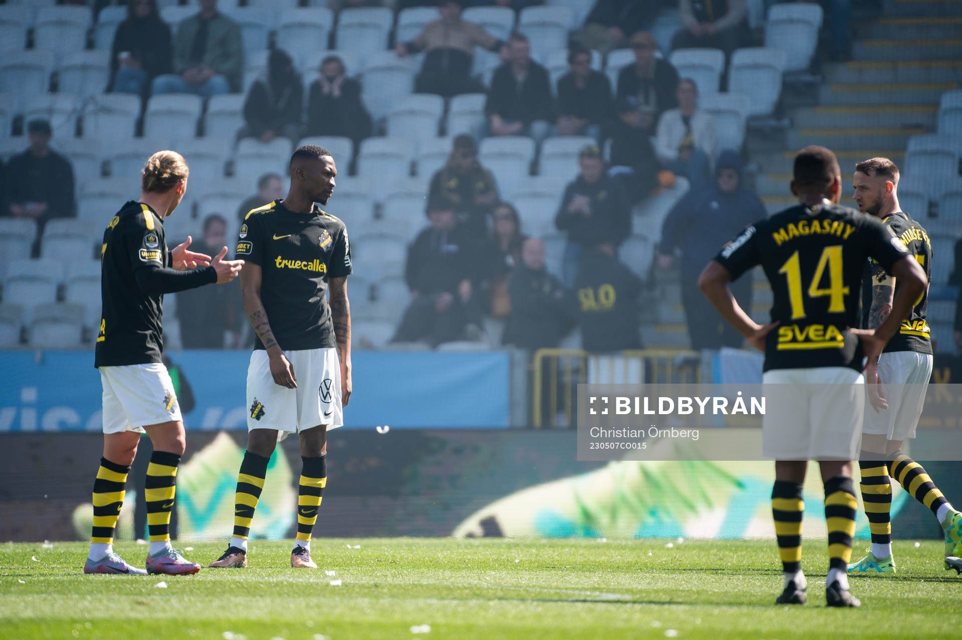 AIKs Viktor Fischer, Aboubakar Keita, Abdussalam Magashy