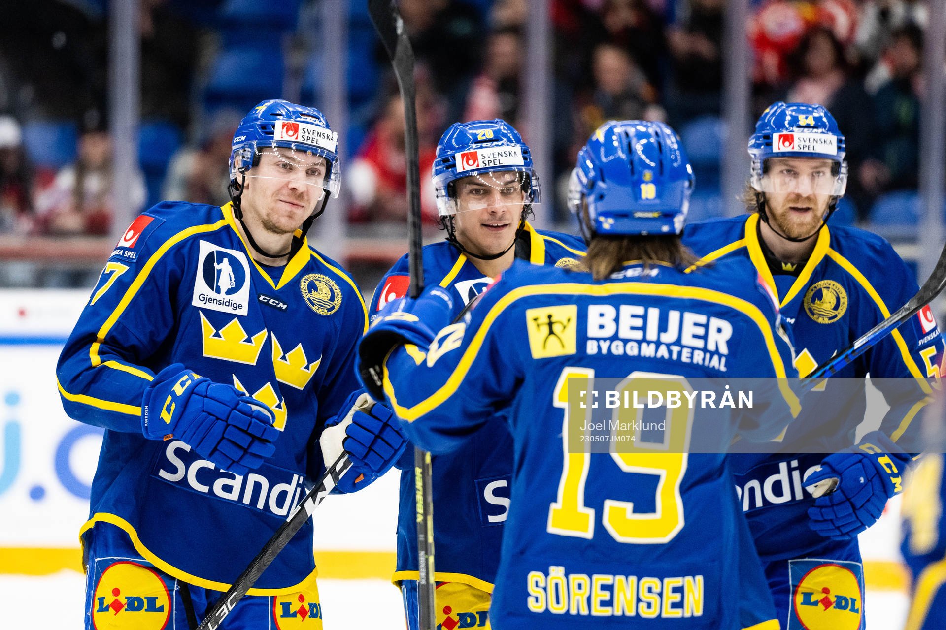 Pär Lindholm, André Petersson, Marcus Sörensen and Anton