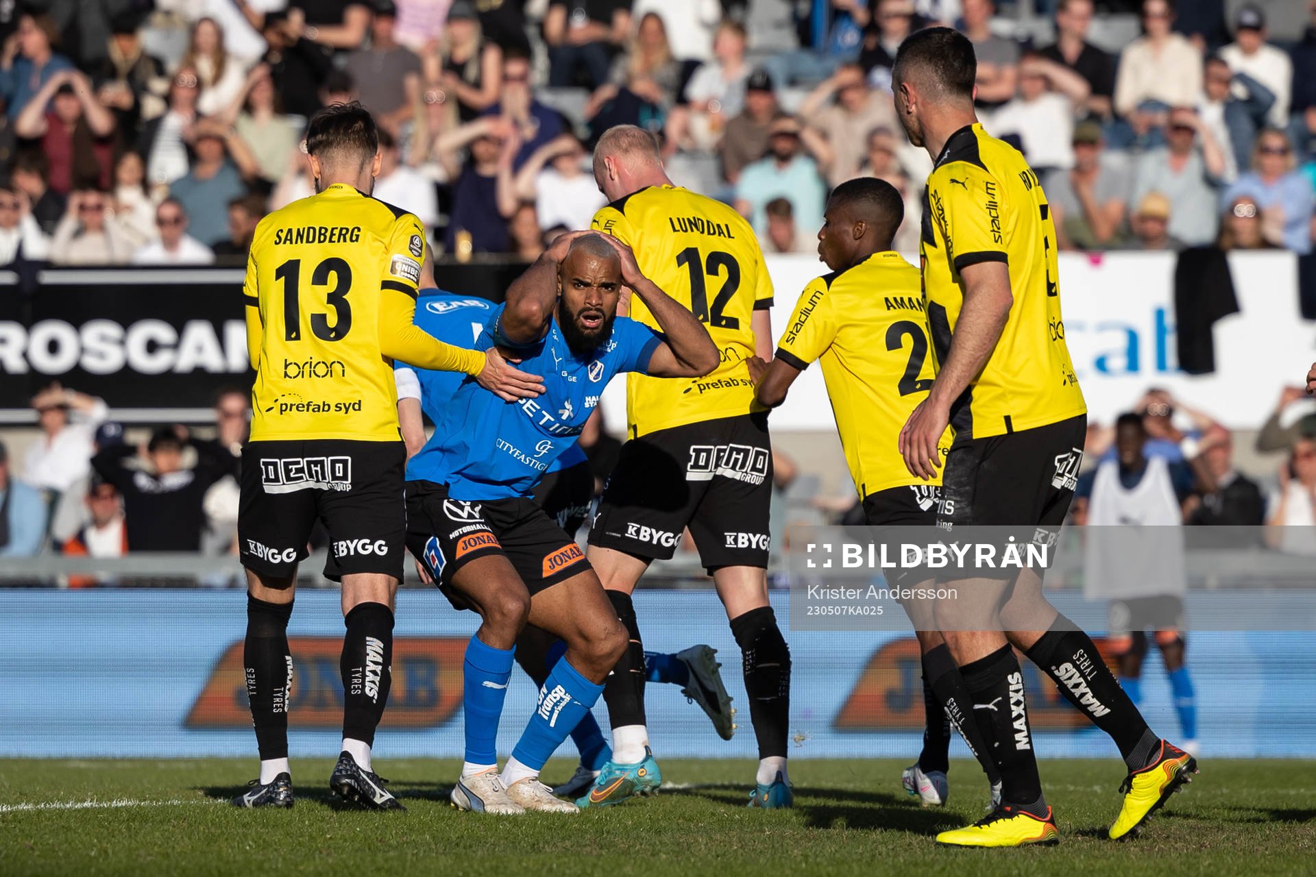 Halmstads Phil Ofosu-Ayeh deppar