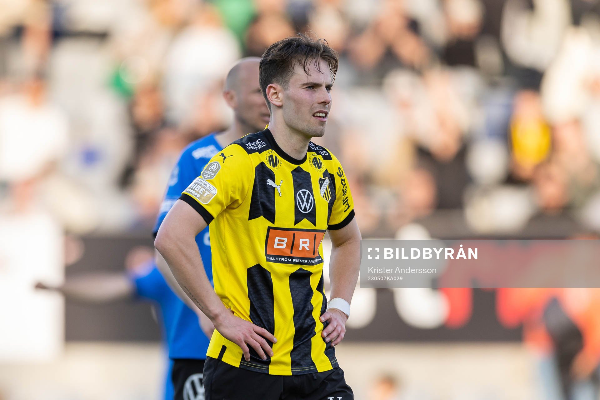 Häckens Lars Olden Larsen deppar