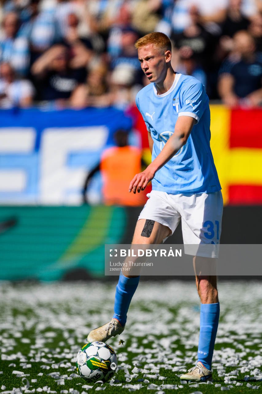 Malmö FFs Hugo Larsson