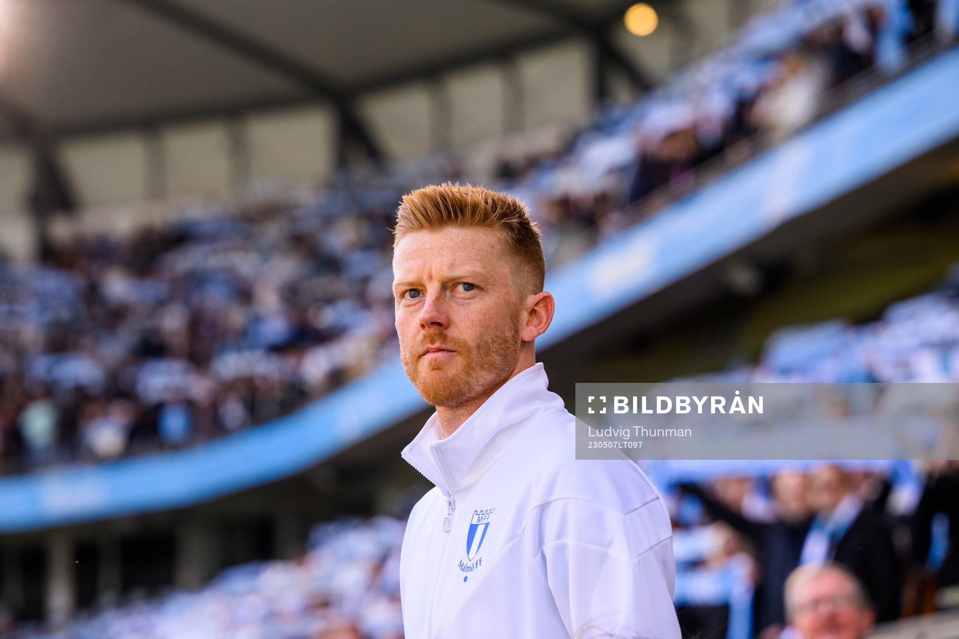 Malmö FFs Anders Christiansen gör entre