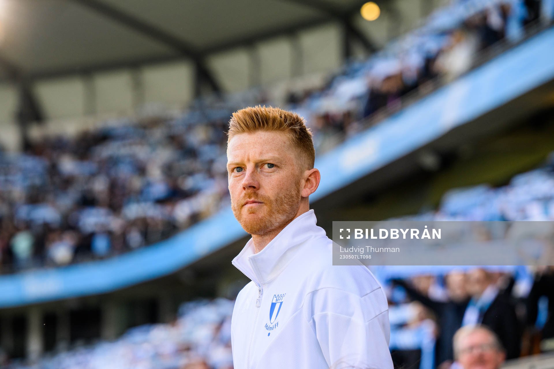 Malmö FFs Anders Christiansen gör entre