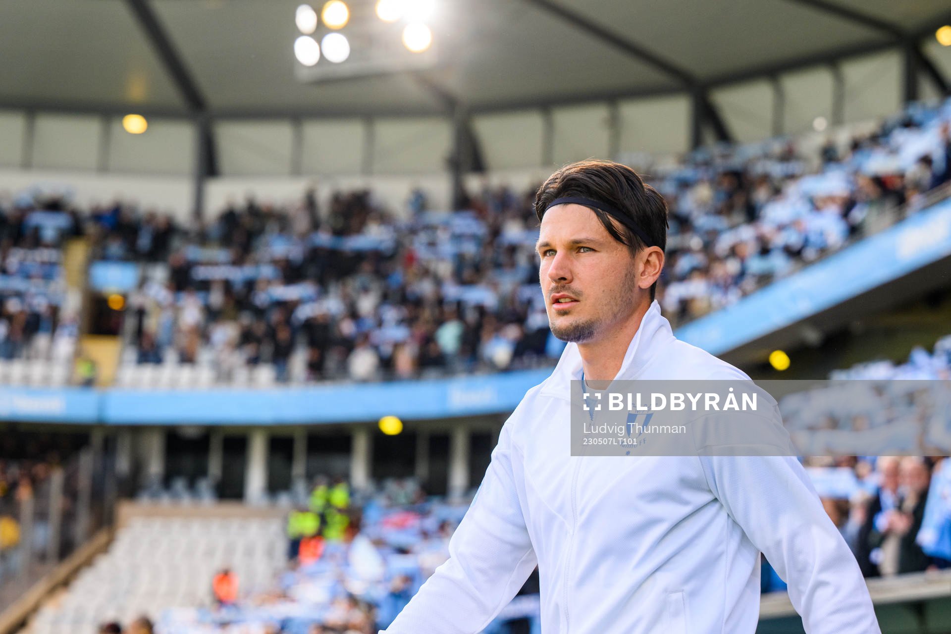 Malmö FFs Stefano Vecchia gör entre
