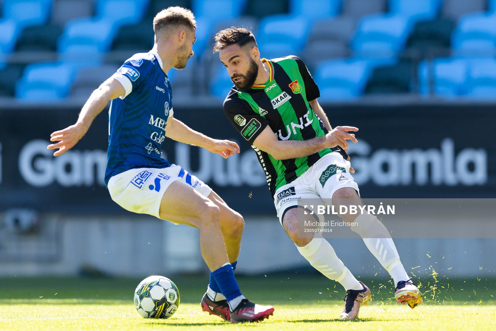 Trelleborgs Felix Hörberg och GAIS Mervan Celik