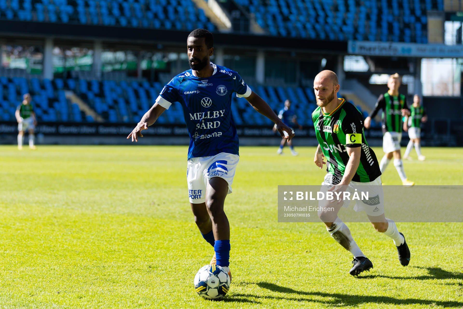 Trelleborgs Mohammed Khalid Saeid och GAIS Niklas Andersen