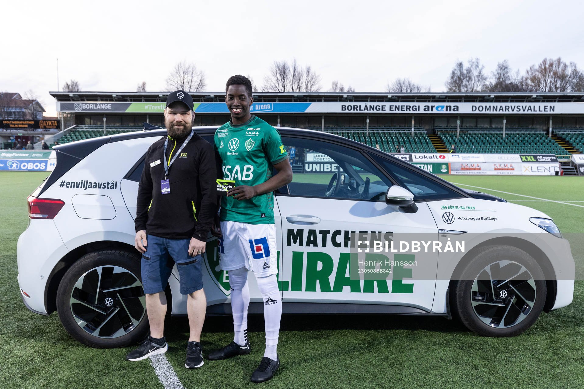 Matchens lirare i Brage, Samouil Izountouemoi