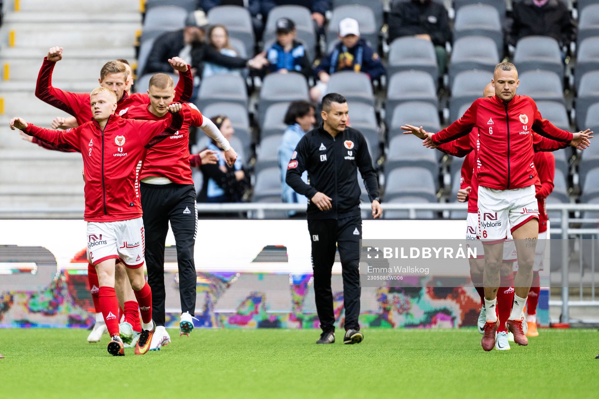 Kalmars Axel Lindahl och Rasmus Sjöstedt