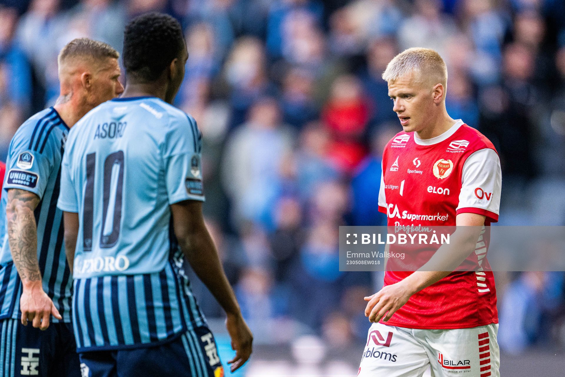 Kalmars Axel Lindahl deppar