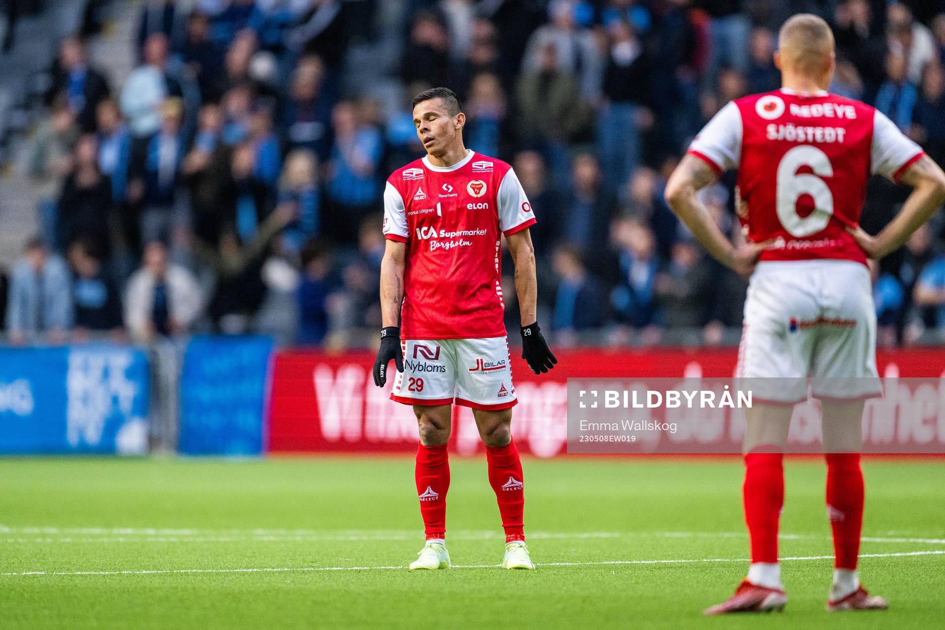 Kalmars Romario Pereira Sipiao deppar