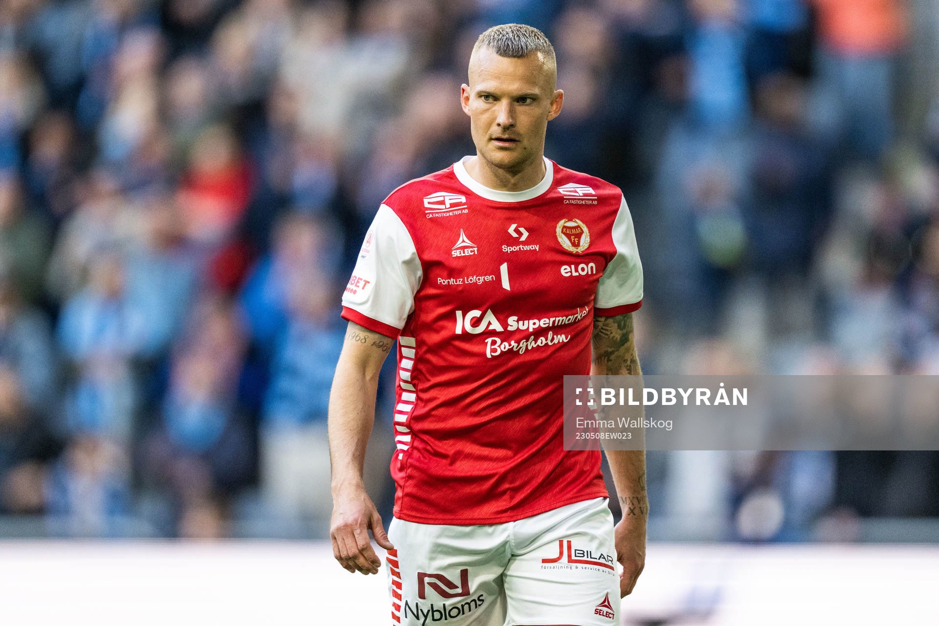 Kalmars Rasmus Sjöstedt deppar