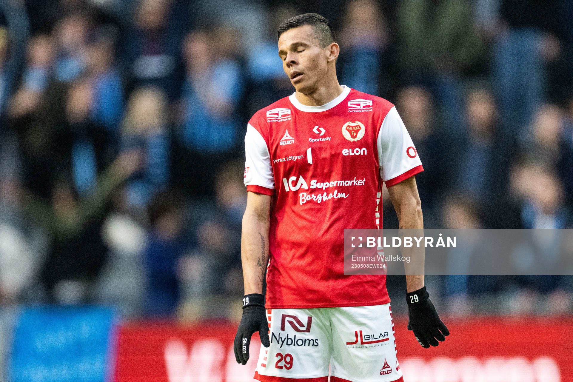 Kalmars Romario Pereira Sipiao deppar