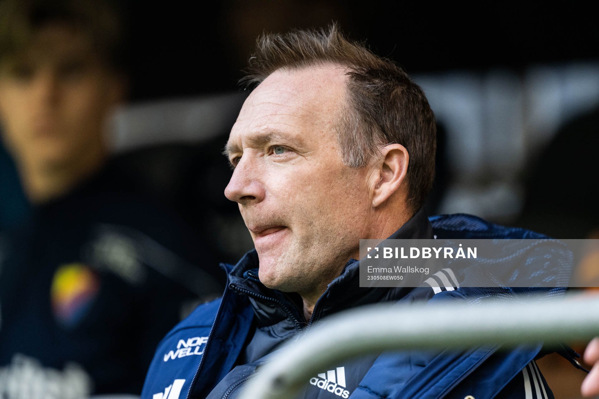 Djurgårdens tränare Kim Bergstrand