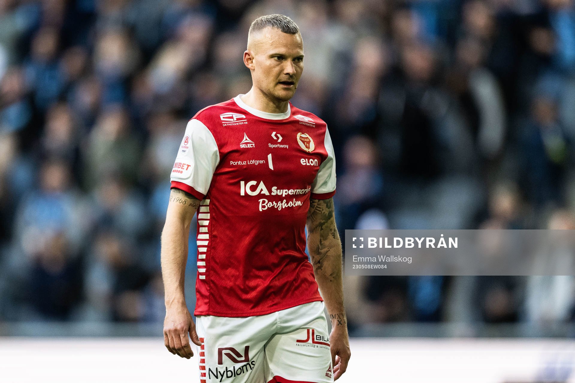 Kalmars Rasmus Sjöstedt deppar