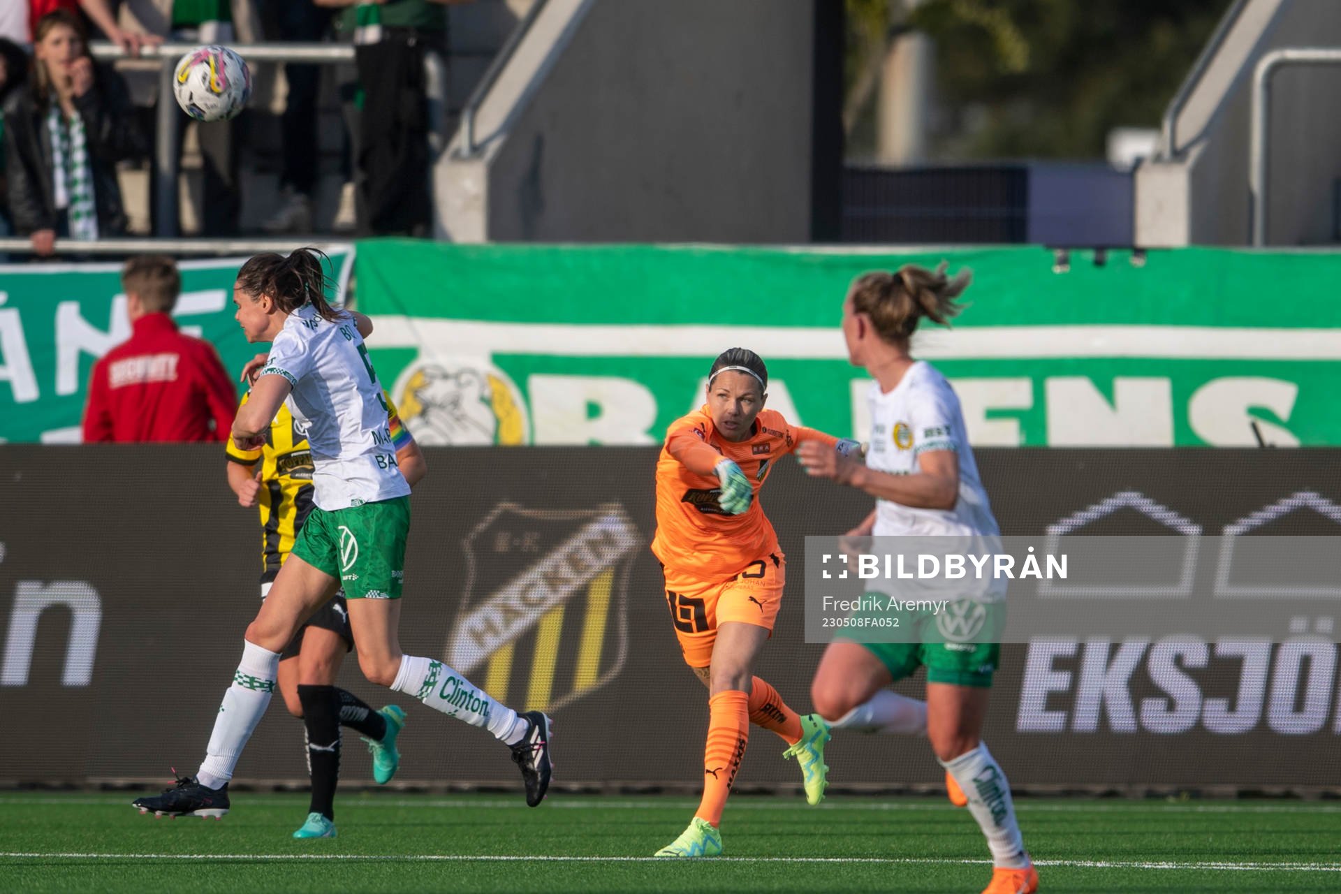 Häckens målvakt Jennifer Falk